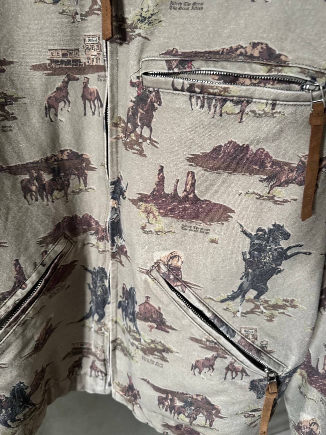 [M]헤리티지플로스 알프레드 카우보이 자켓 베이지  상품이미지3