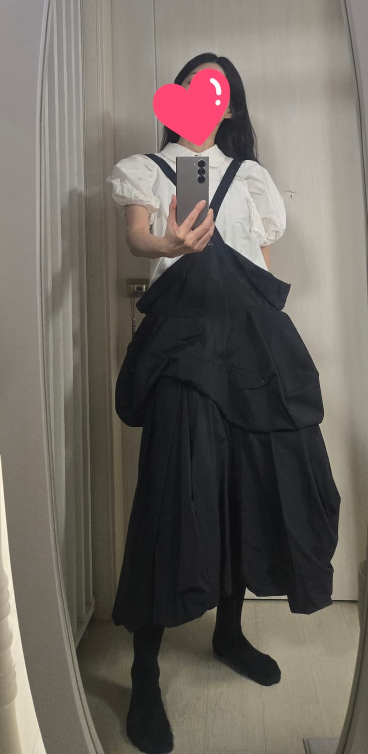 Enfold 엔폴드 콜렉션라인 서스펜더 스커트 상품이미지6