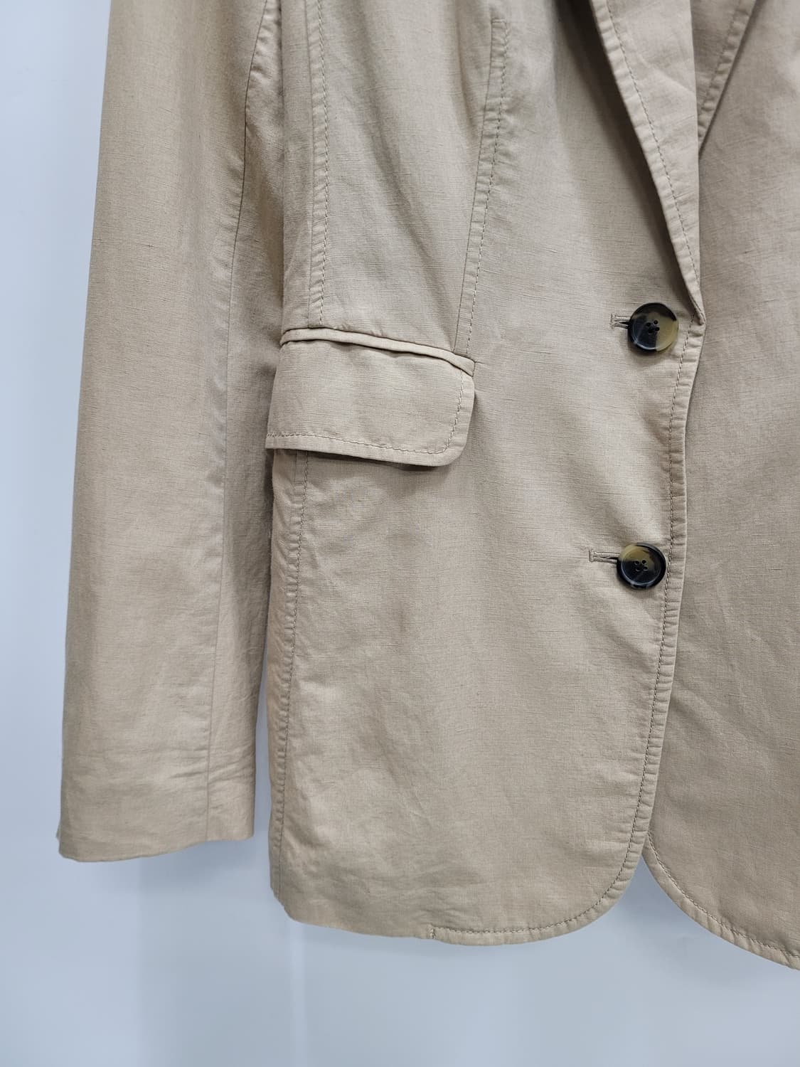 TOMMY HILFIGER 타미힐피거 블레이저 자켓 / 여 4 베이지 상품이미지4