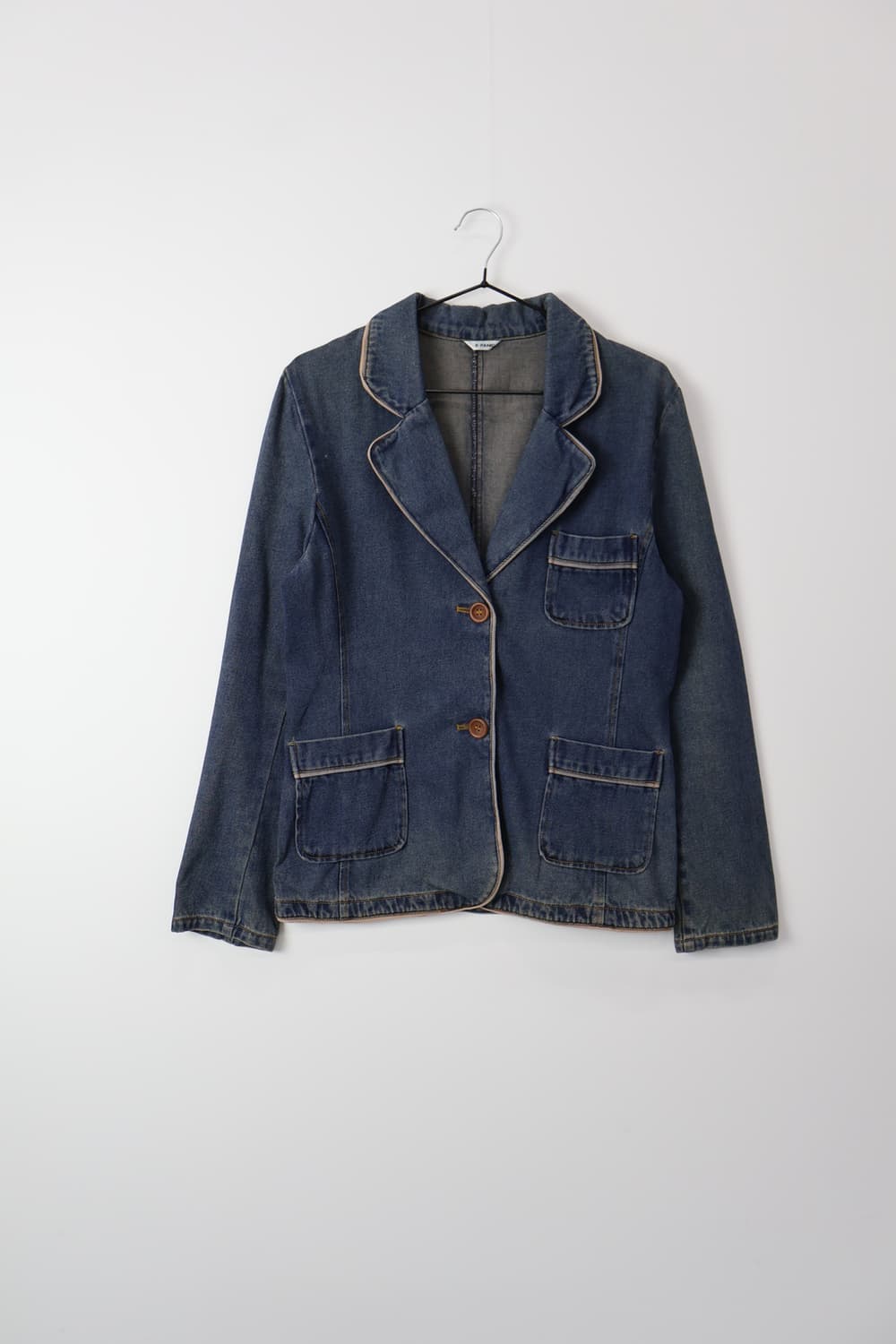 K-PANIC Vintage Piping Denim Jacket 상품이미지3