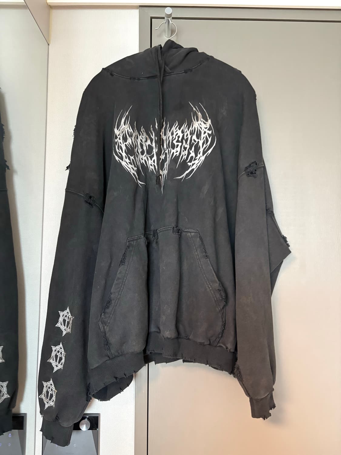 프로젝트gr 메탈릭로고 후드 1사이즈 상품이미지1