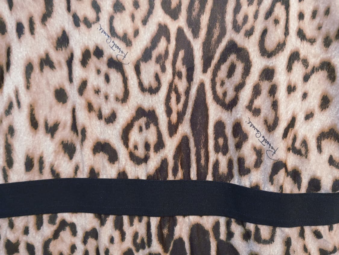 [Roberto Cavalli] 이탈리아제 레오파드 프린트 반팔 티 상품이미지6