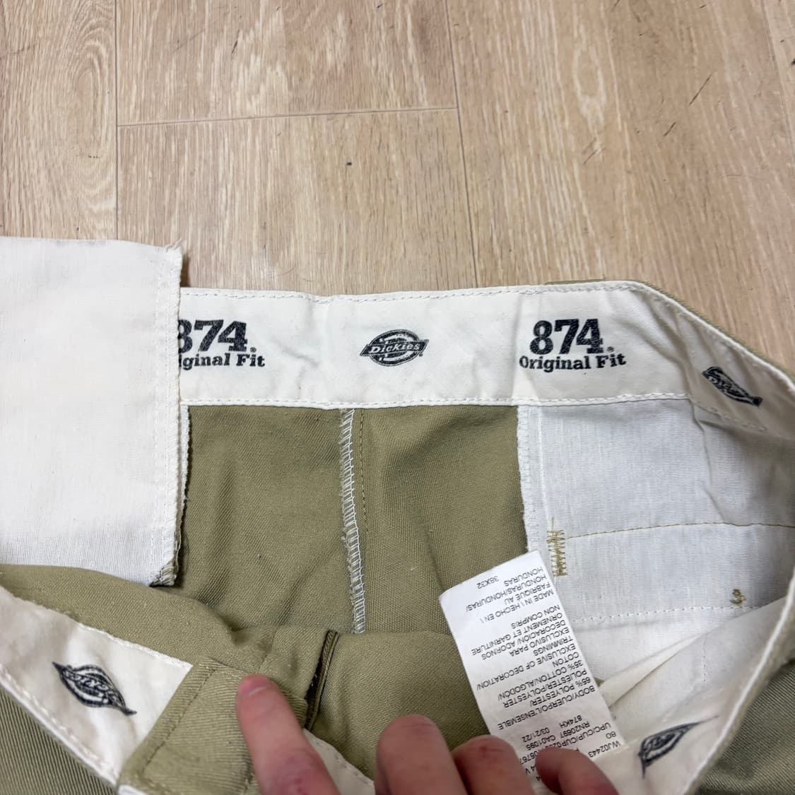 디키즈 874 오리지널핏 면바지 워크팬츠 38X32  상품이미지5