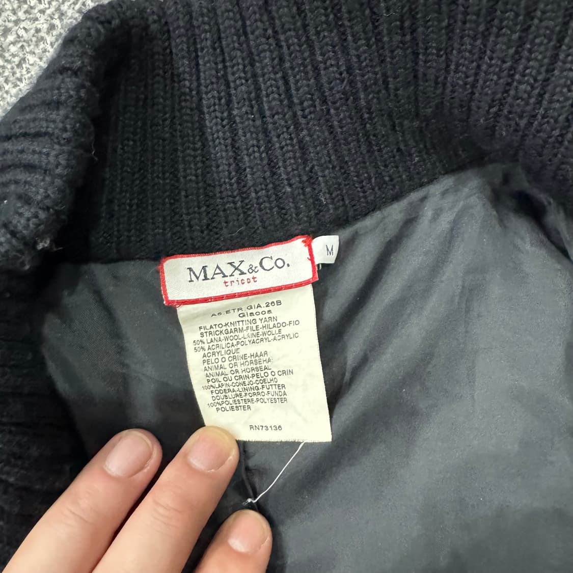 막스앤코 퍼 투웨이 집업 자켓 상품이미지5