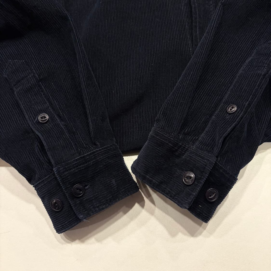[XL] 캉골 네이비 코듀로이 셔츠 B419 상품이미지8