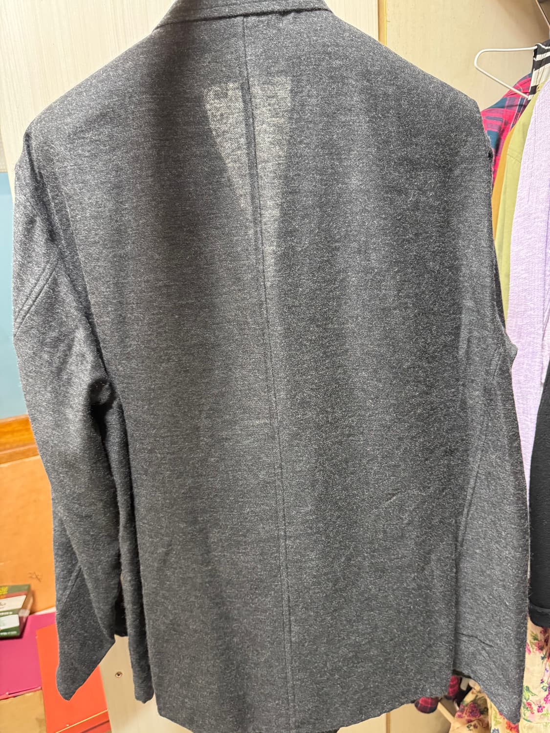 코모리 25fw 캐시미어실크 셋업 차콜.  비이커 구입상품. 상품이미지2