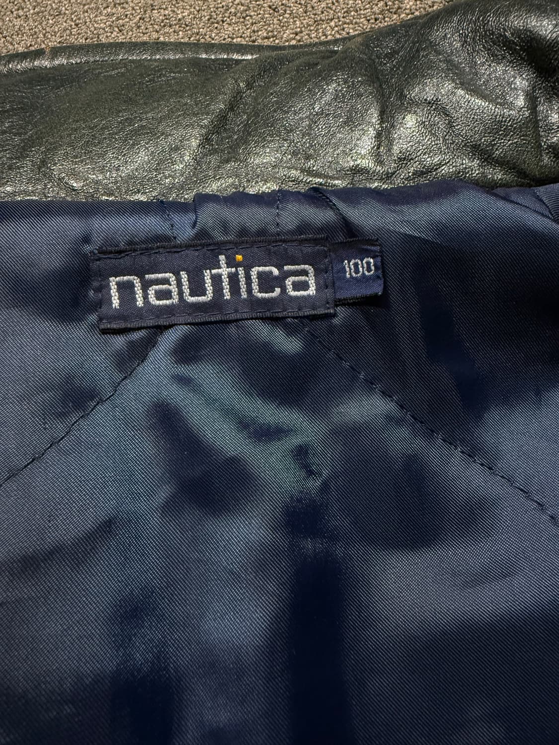 Nautica 노티카 쉽스킨 바시티 자켓 상품이미지5