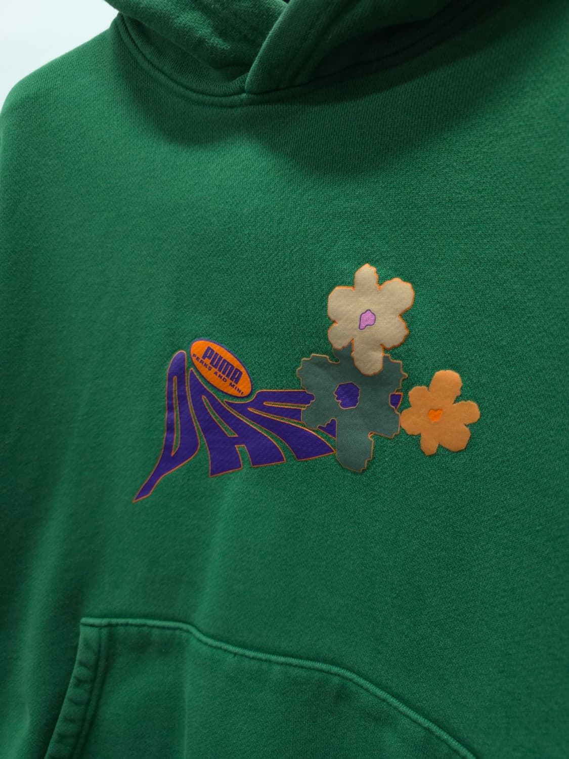 푸마 x P.A.M(퍽스앤미니) 콜라보 플라워 그래픽 오버핏 후드티 상품이미지4