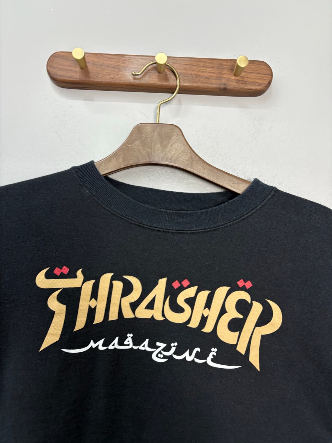 트레셔 빅로고 라운드넥 맨투맨 A2756 상품이미지3