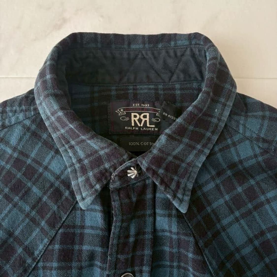 RRL 웨스턴콘초셔츠 상품이미지2