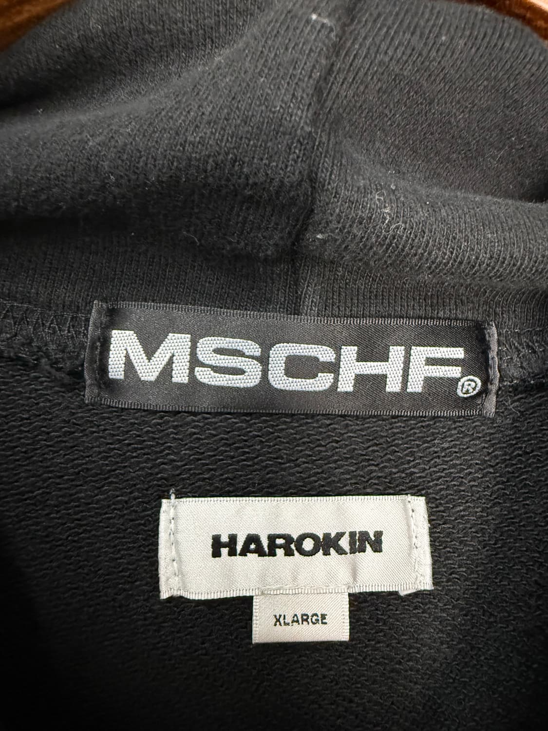미스치프 X 하로킨 콜라보 블랙 후드티 H2866 상품이미지7
