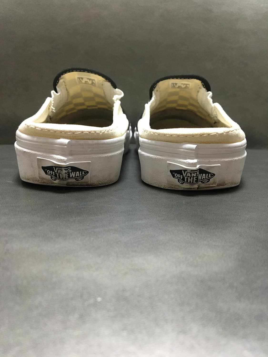 [235mm] 반스 슬립온 뮬 체커보드 Vans 상품이미지3