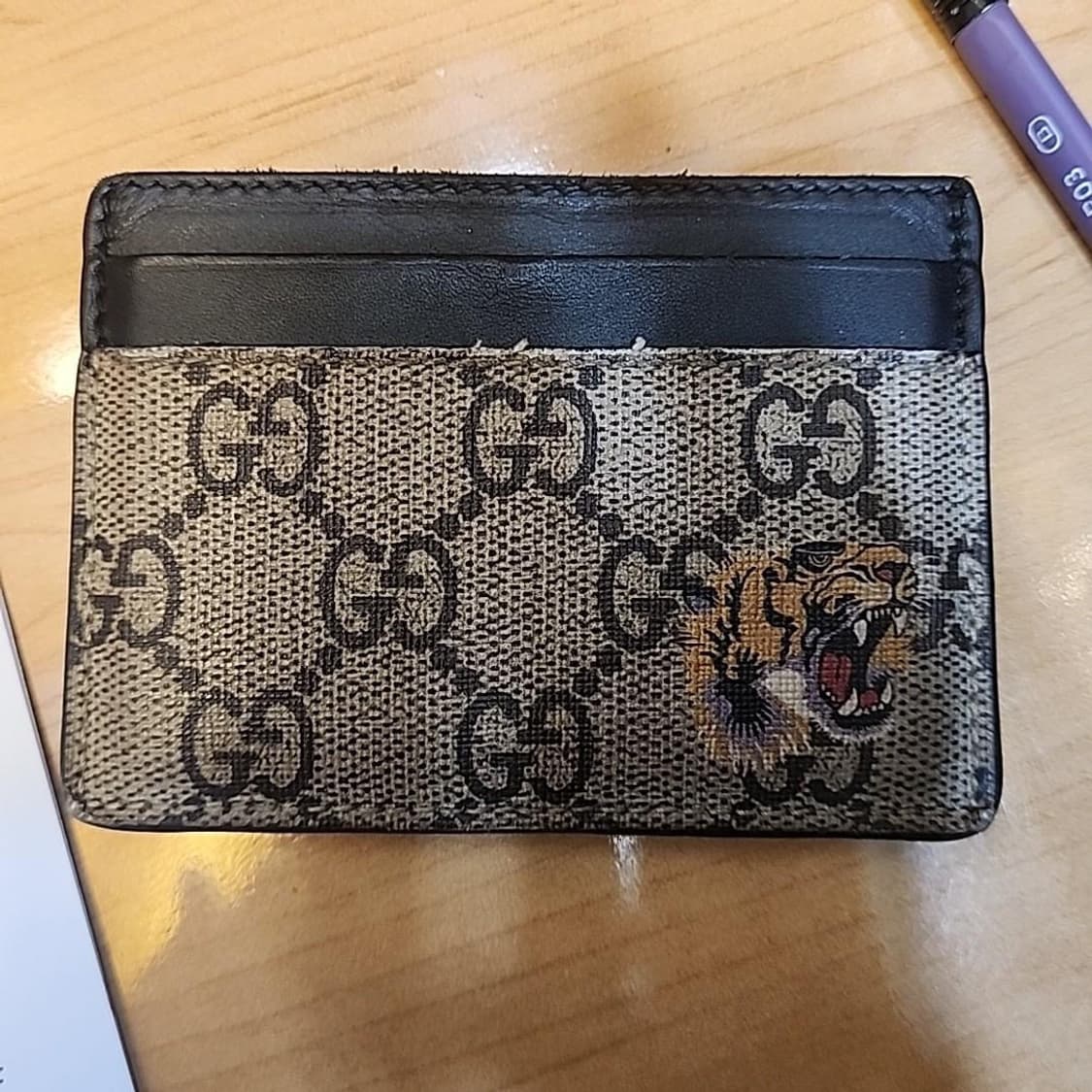 구찌 카드지갑 싸게 팝니다 정품 상품이미지2