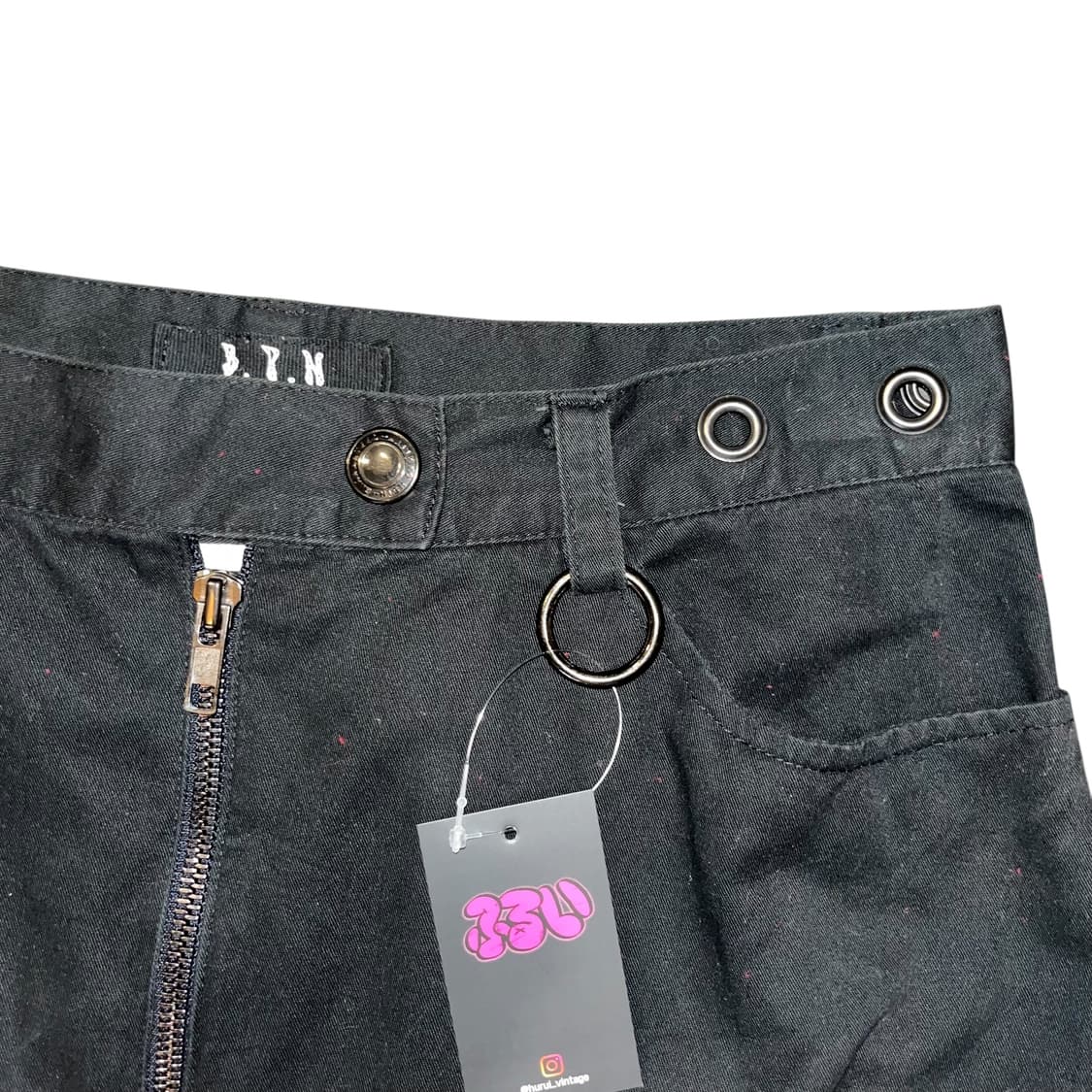 B.P.N 블랙피스나우 플레어 스커트 펑크y2k갸루 상품이미지2