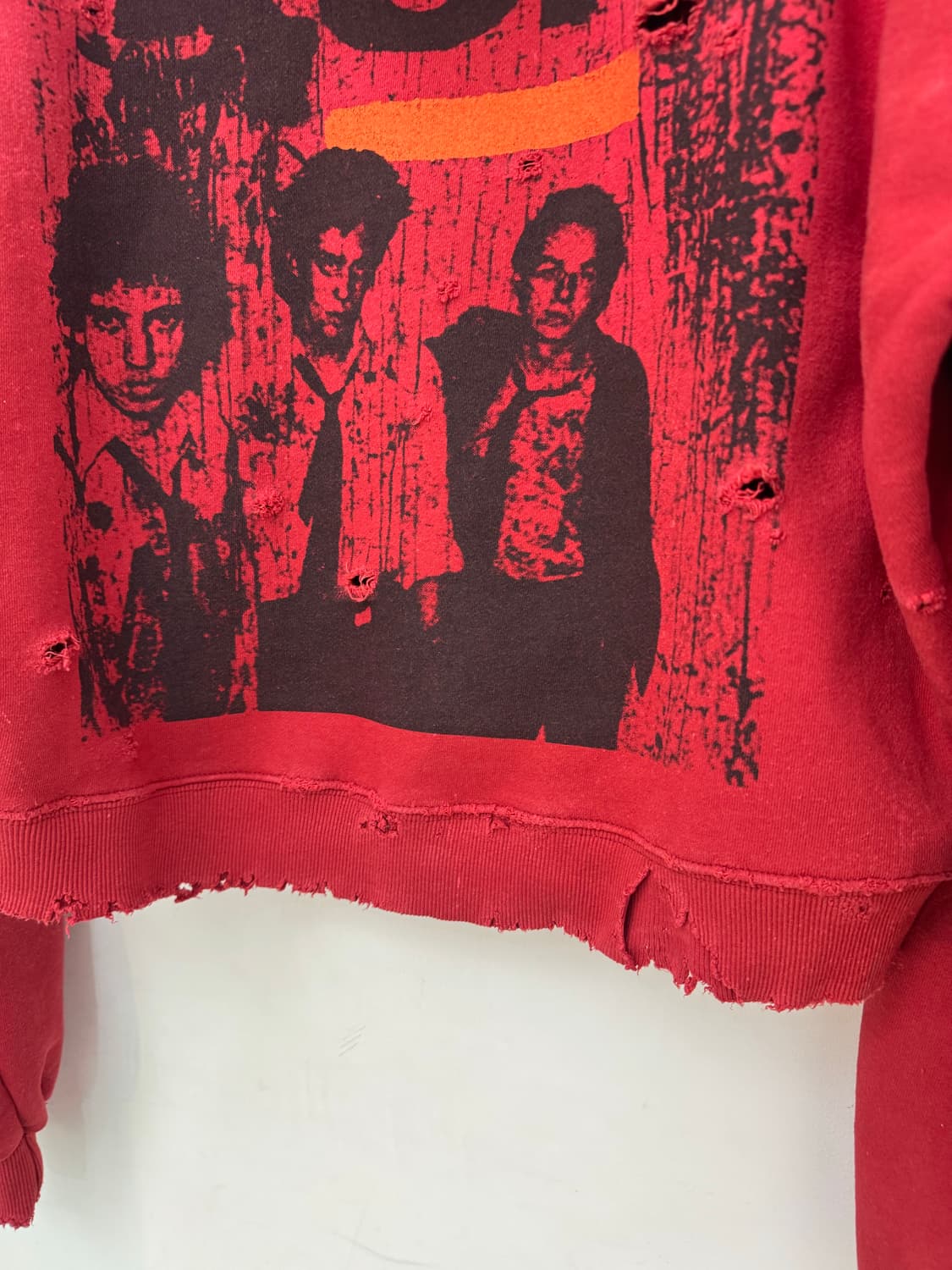 빈티지 크롭 후드집업 상품이미지7