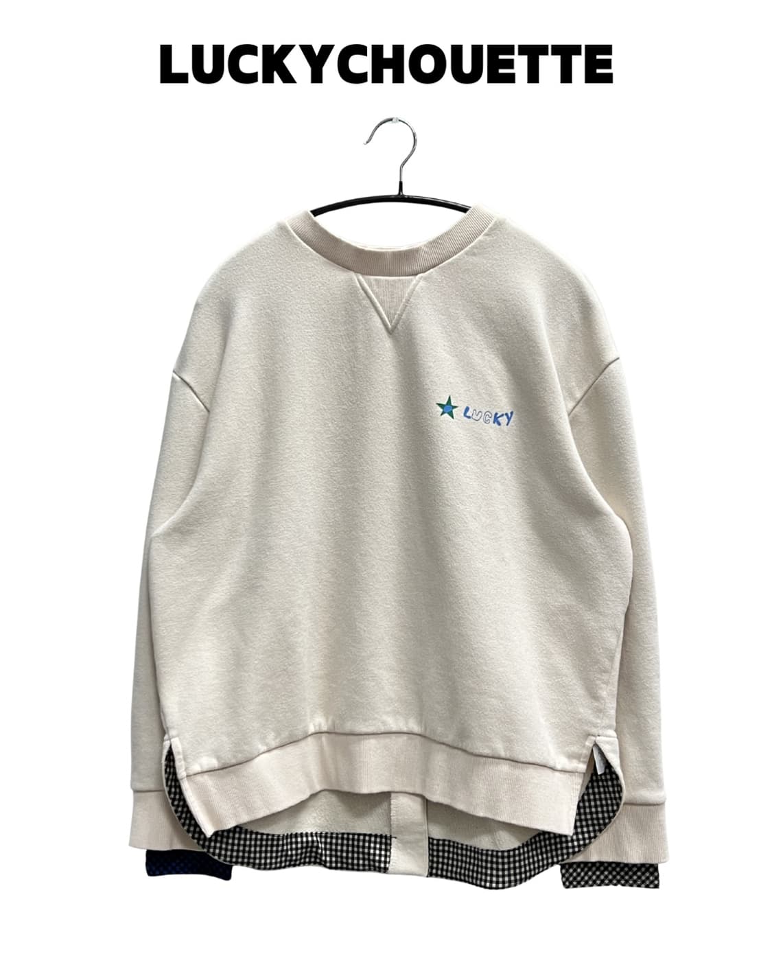 럭키슈에뜨 맨투맨 상품이미지1