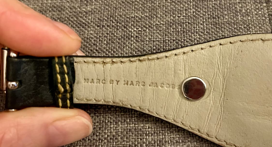 Marc by Marc Jacobs 마크제이콥스 빈티지 분트 가죽 시계 상품이미지5