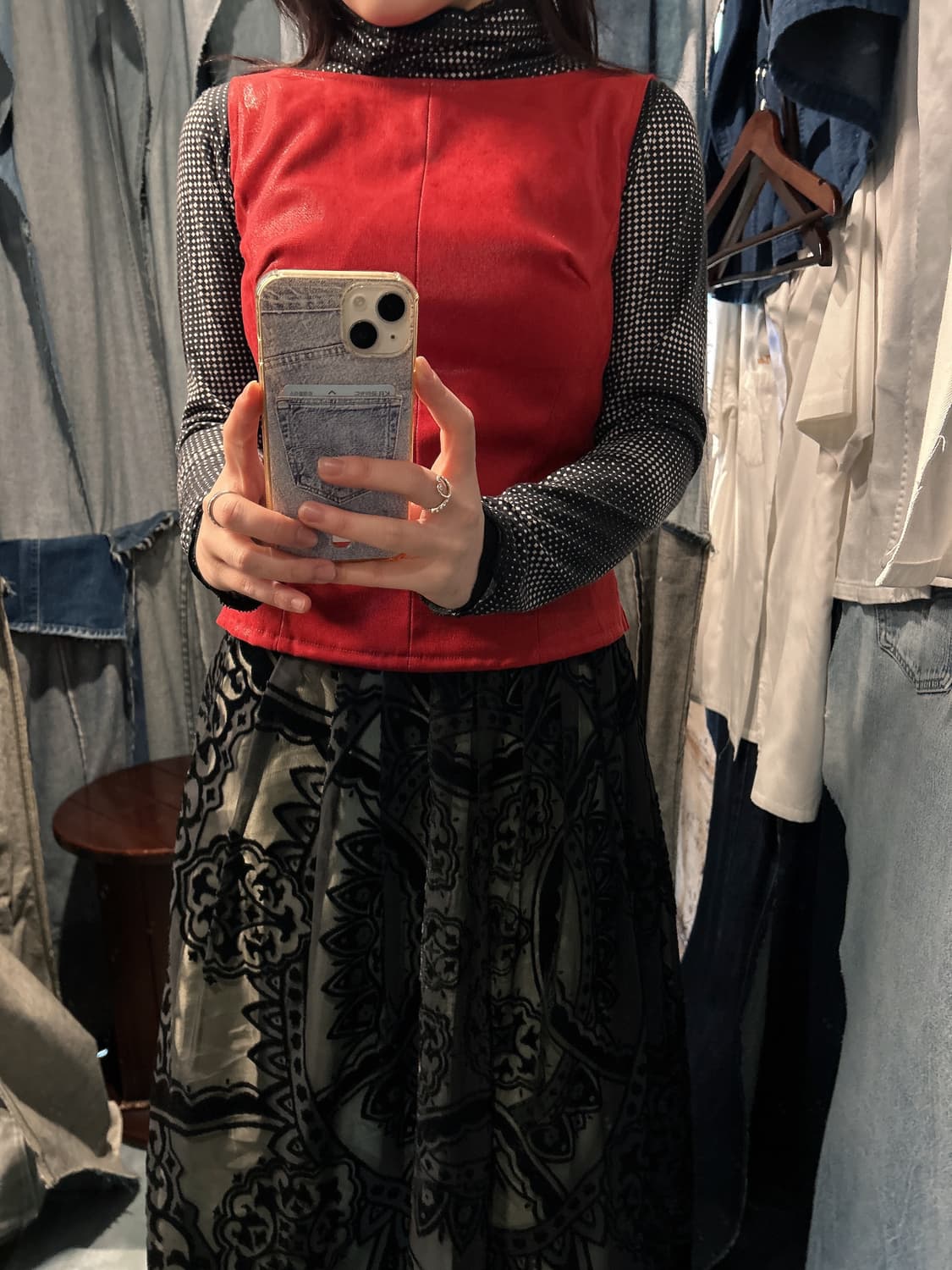 44-55 ) JPN Diamond Dot Long Sleeve 상품이미지3