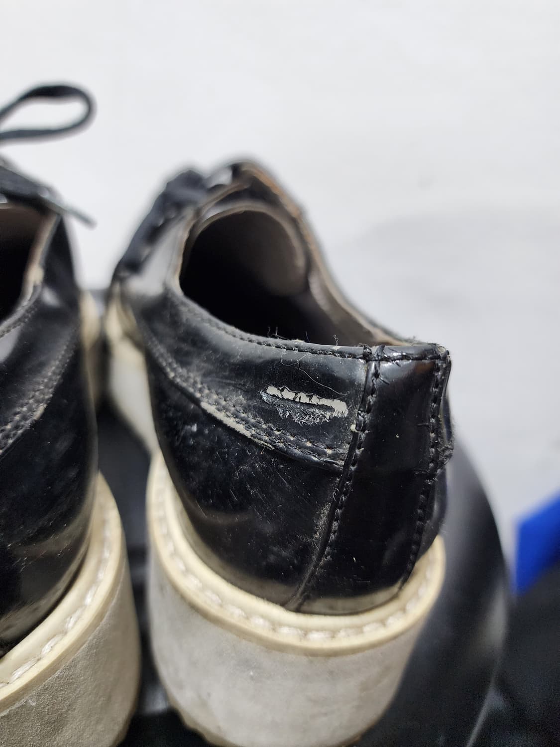 찰스앤키스 에나멜 굽높은 단화 상품이미지4