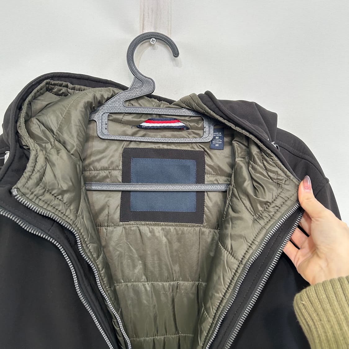 타미힐피거 남성 소프트쉘 패딩 자켓 100 M 상품이미지3