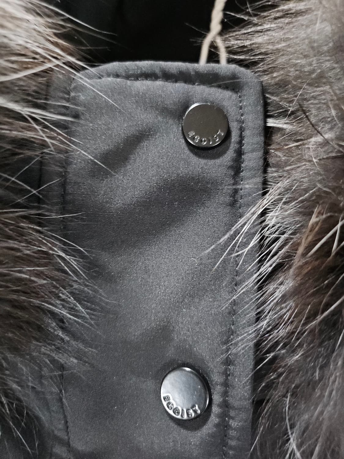 에고이스트 폭스퍼 블랙 패딩 55 후두일체형 상품이미지5