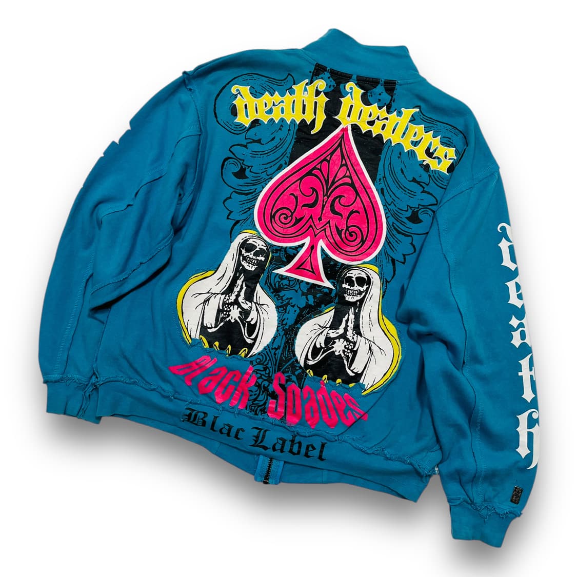 Blac Label Y2K Skulls Spades Jacket 상품이미지4