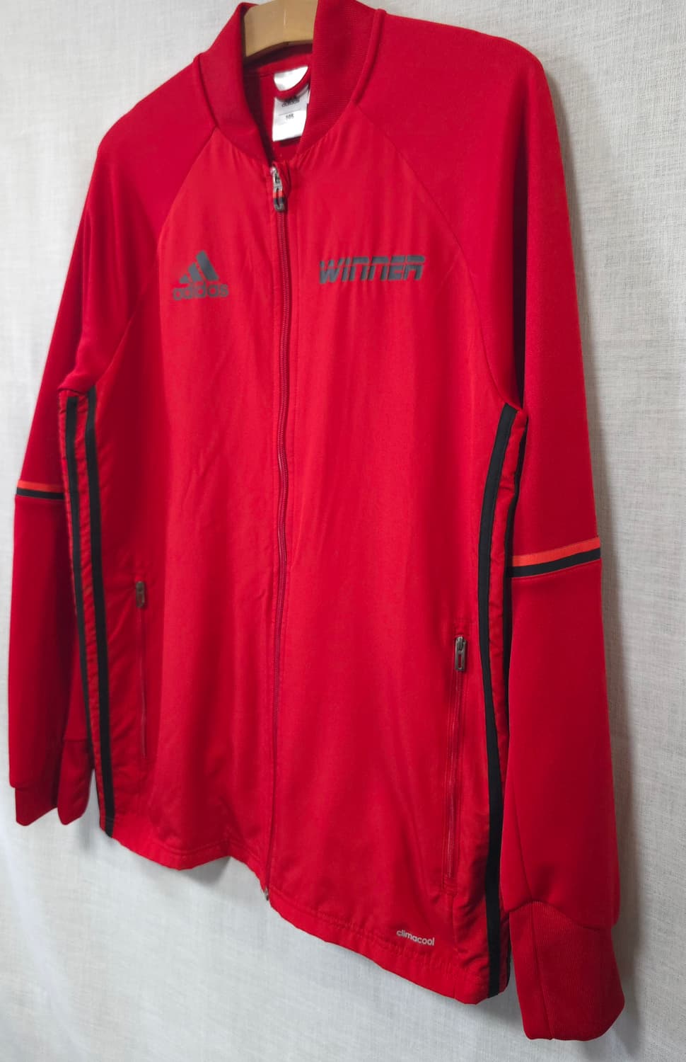 아디다스 정품 클리마쿨 봄여름 런닝 져지 자켓 바람막이 점퍼 105 축구 상품이미지2