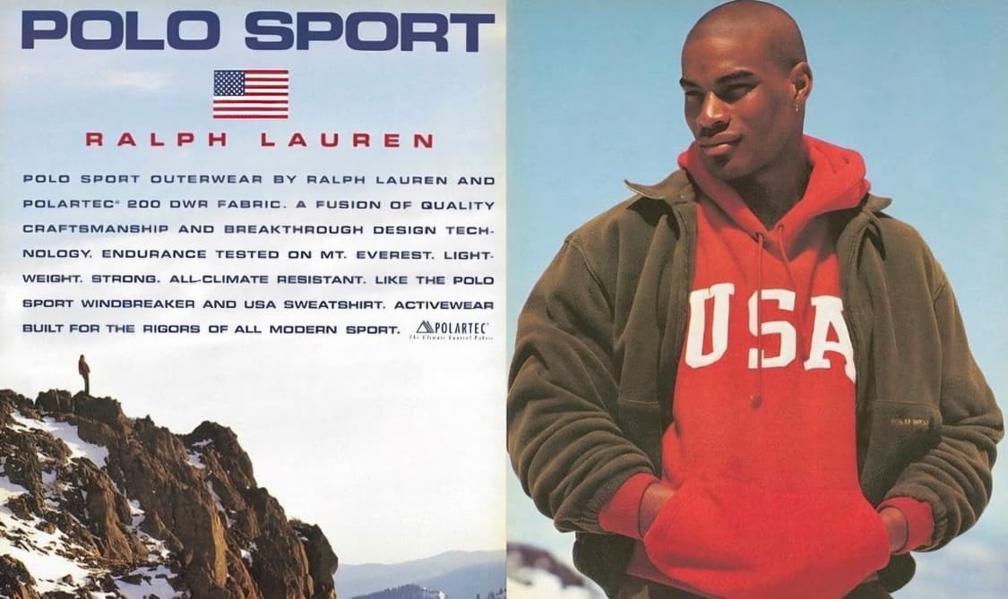 90's 폴로 랄프로렌 빈티지 USA 로고 스웻셔츠 M 정품 상품이미지8