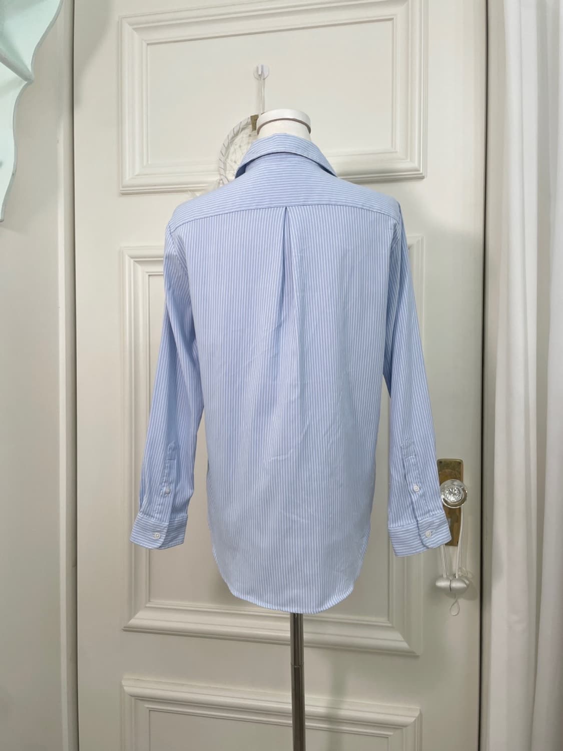 blue stripe basic spring shirt(size-11) 상품이미지3