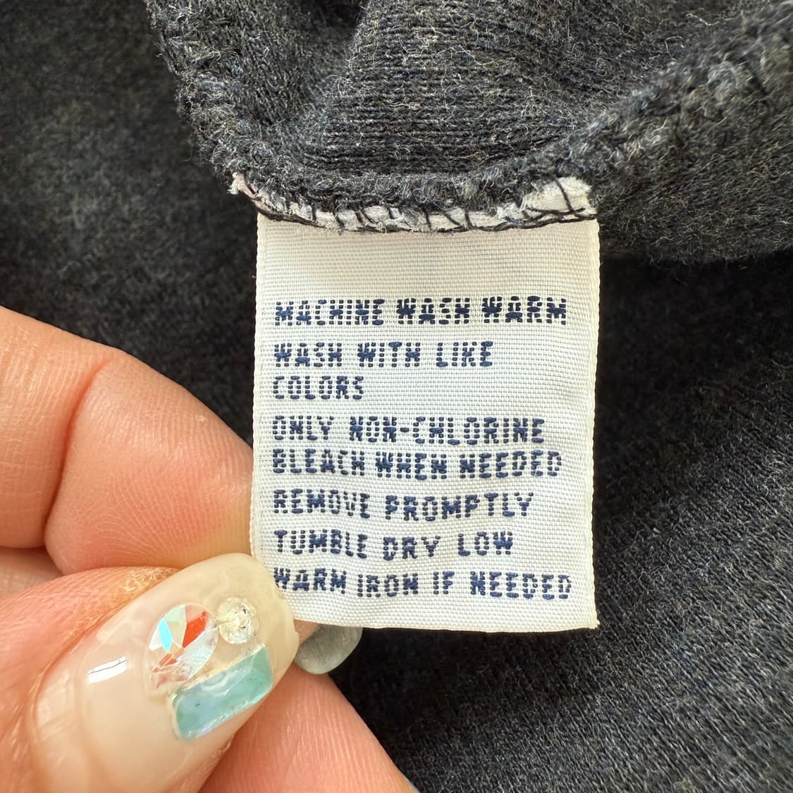 [M] 폴로 랄프로렌 빈티지 하프집업 반집업 맨투맨 차콜 3684 상품이미지6