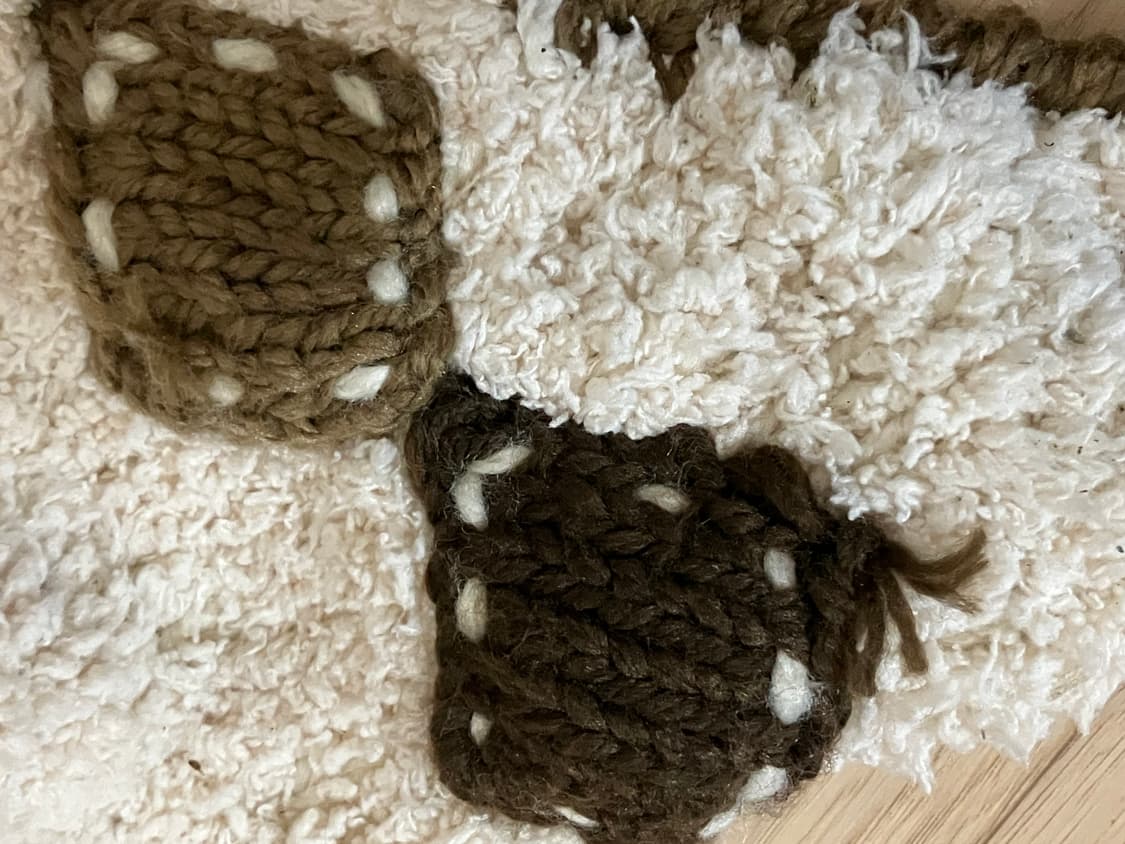 빈티지 귀도리 니트 비니 상품이미지5