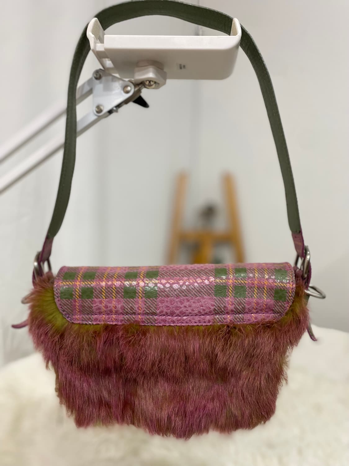 ITTIERRE 퍼 미니백 상품이미지4