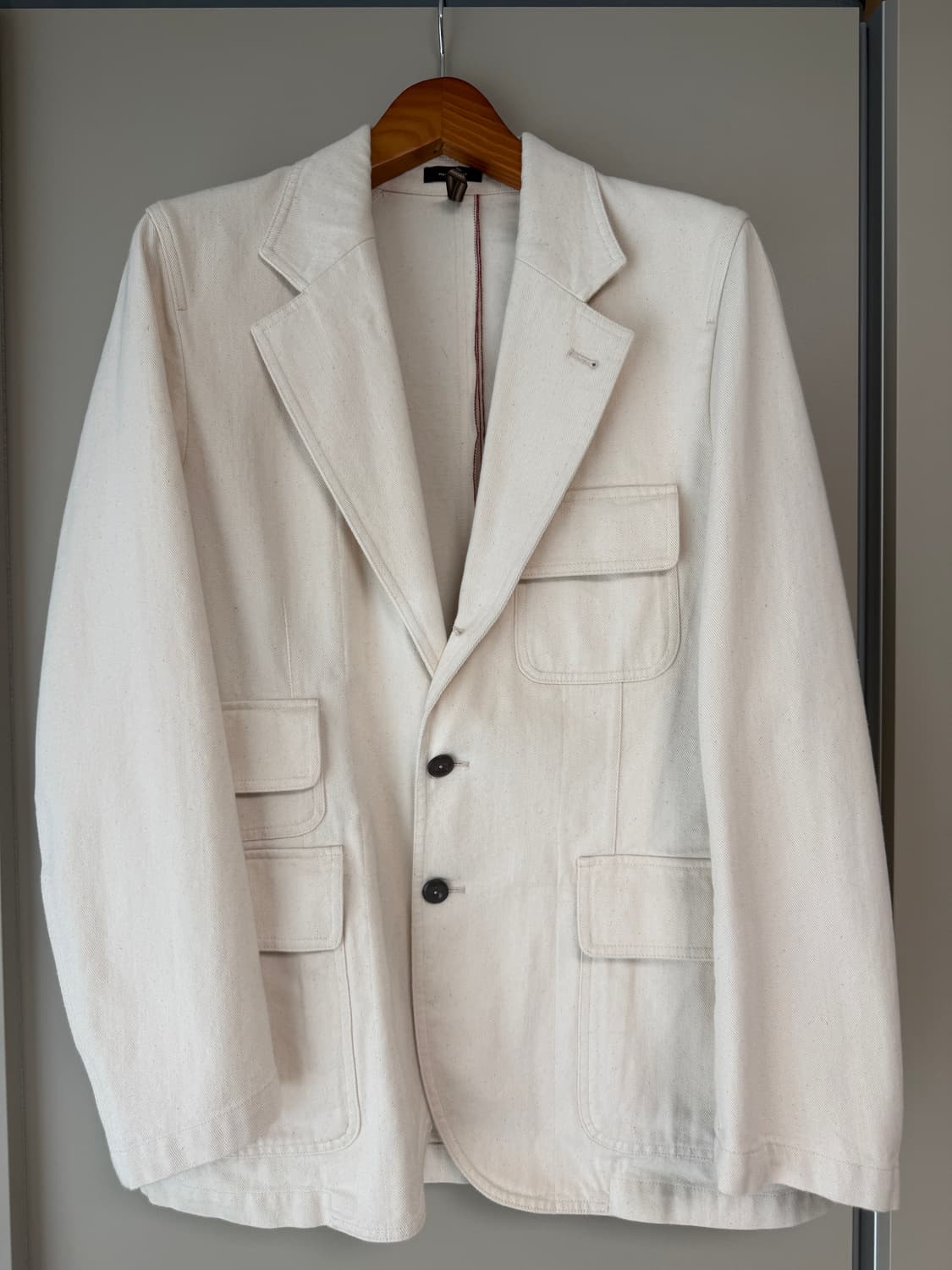 드레익스 에크루데님 게임스블레이져 40사이즈 상품이미지1