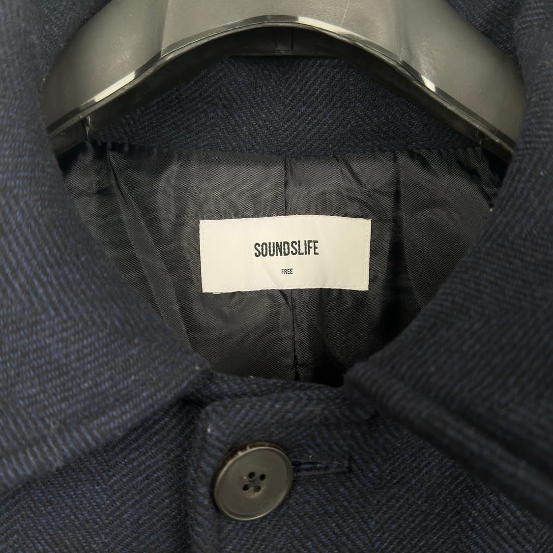 사운즈라이프 발마칸코트 네이비 상품이미지4