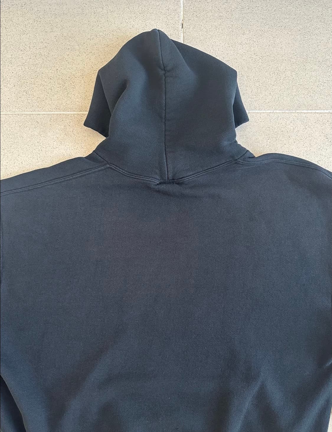 00s 빈티지 러셀 후드 블랙 XL 디스트레스드 상품이미지8