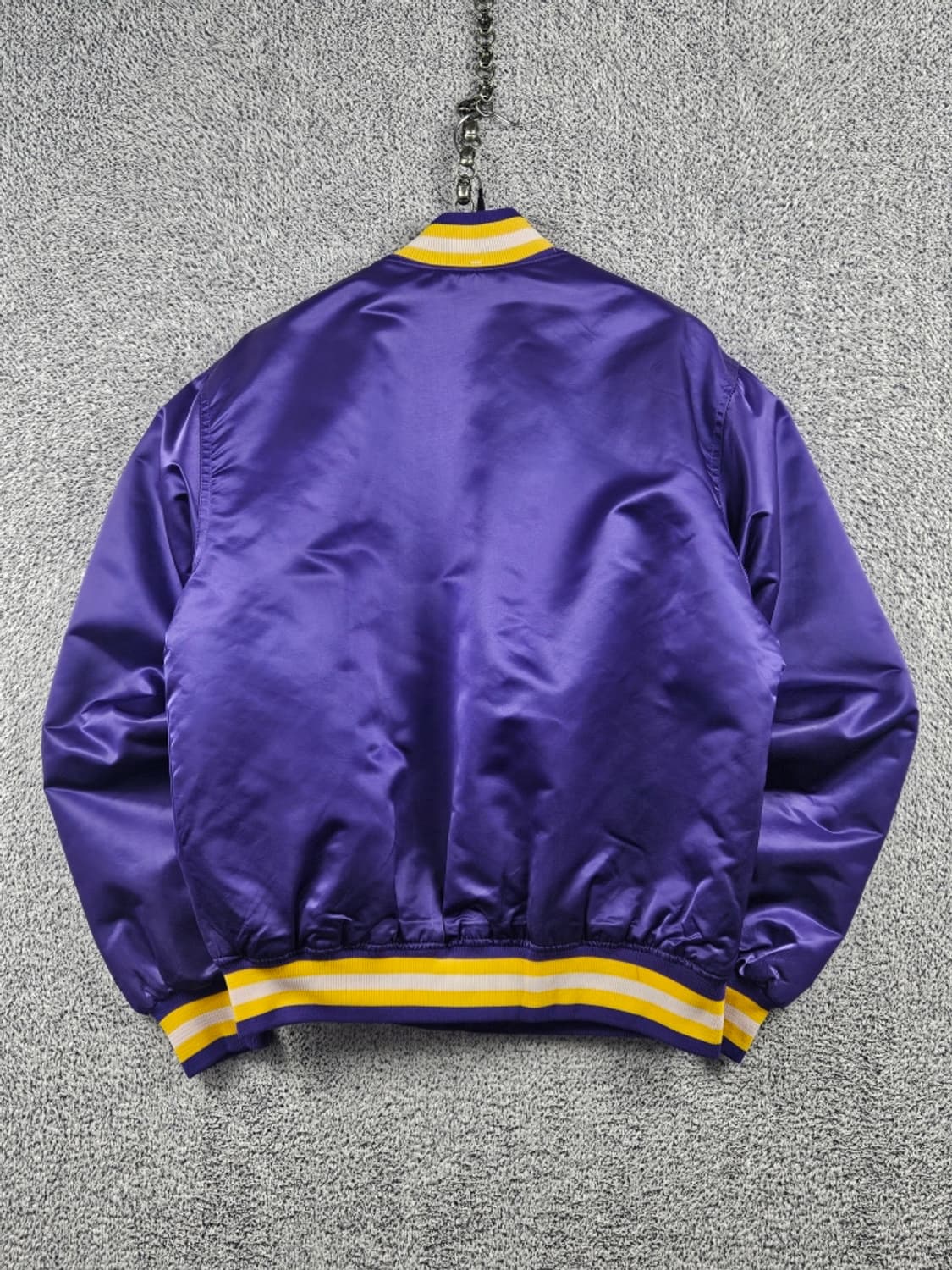 NFL 스타터 미네소타 바이킹스 새틴 바시티 자켓 ( L )/ 11208 상품이미지3