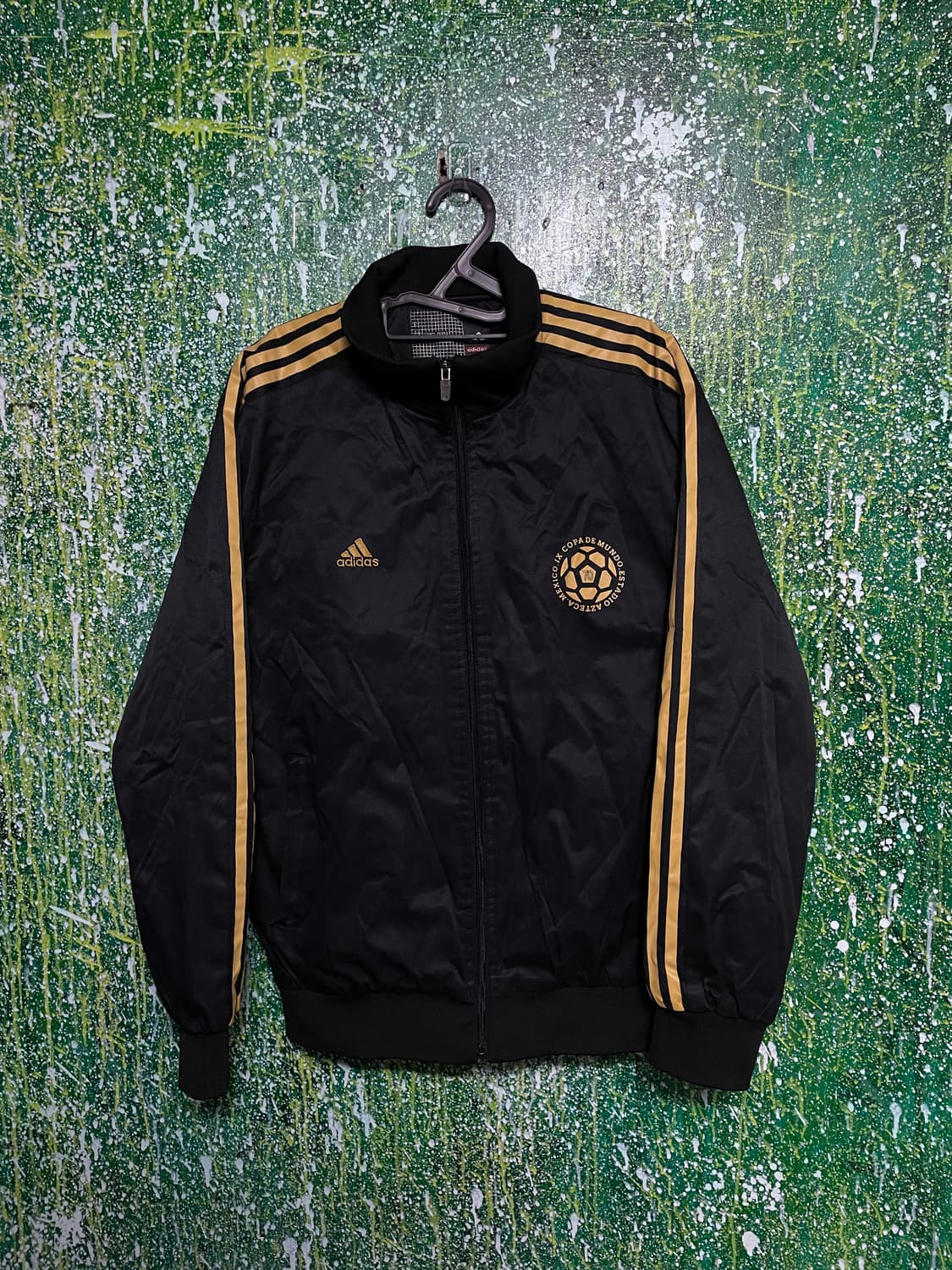 아디다스 축구팀 멕시코 블랙 검골 올드스쿨 점퍼 L 상품이미지5
