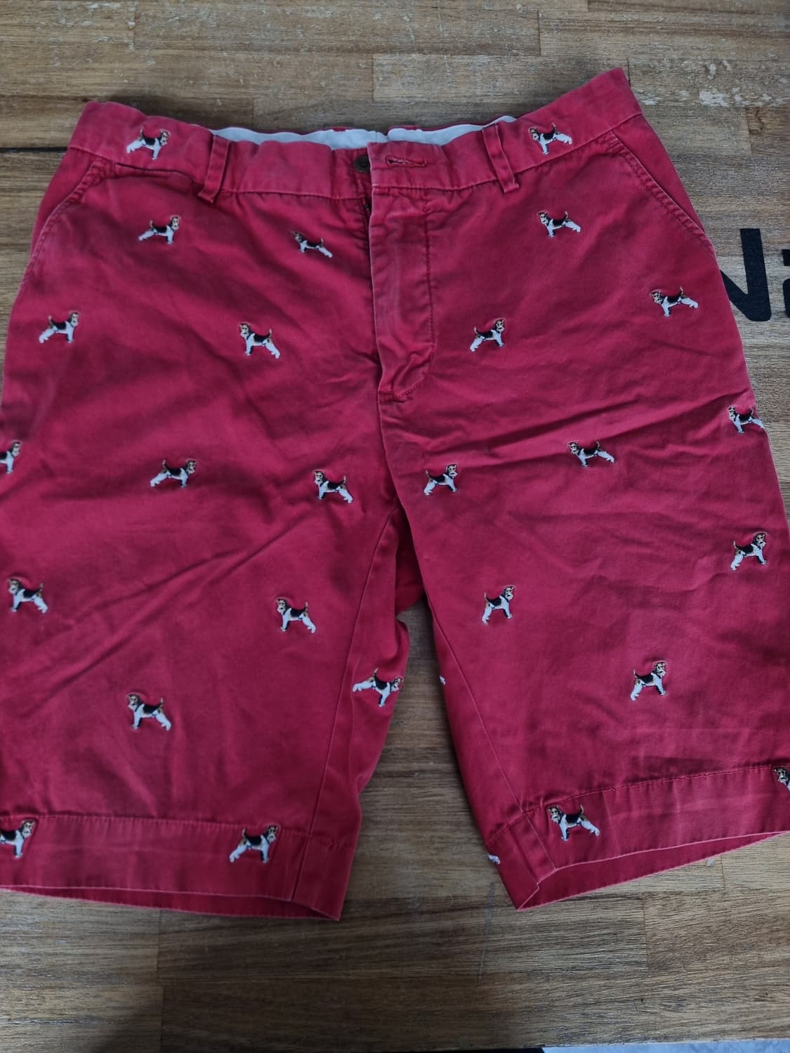 랄프로렌 33인치 강아지 패턴 반바지 상품이미지1
