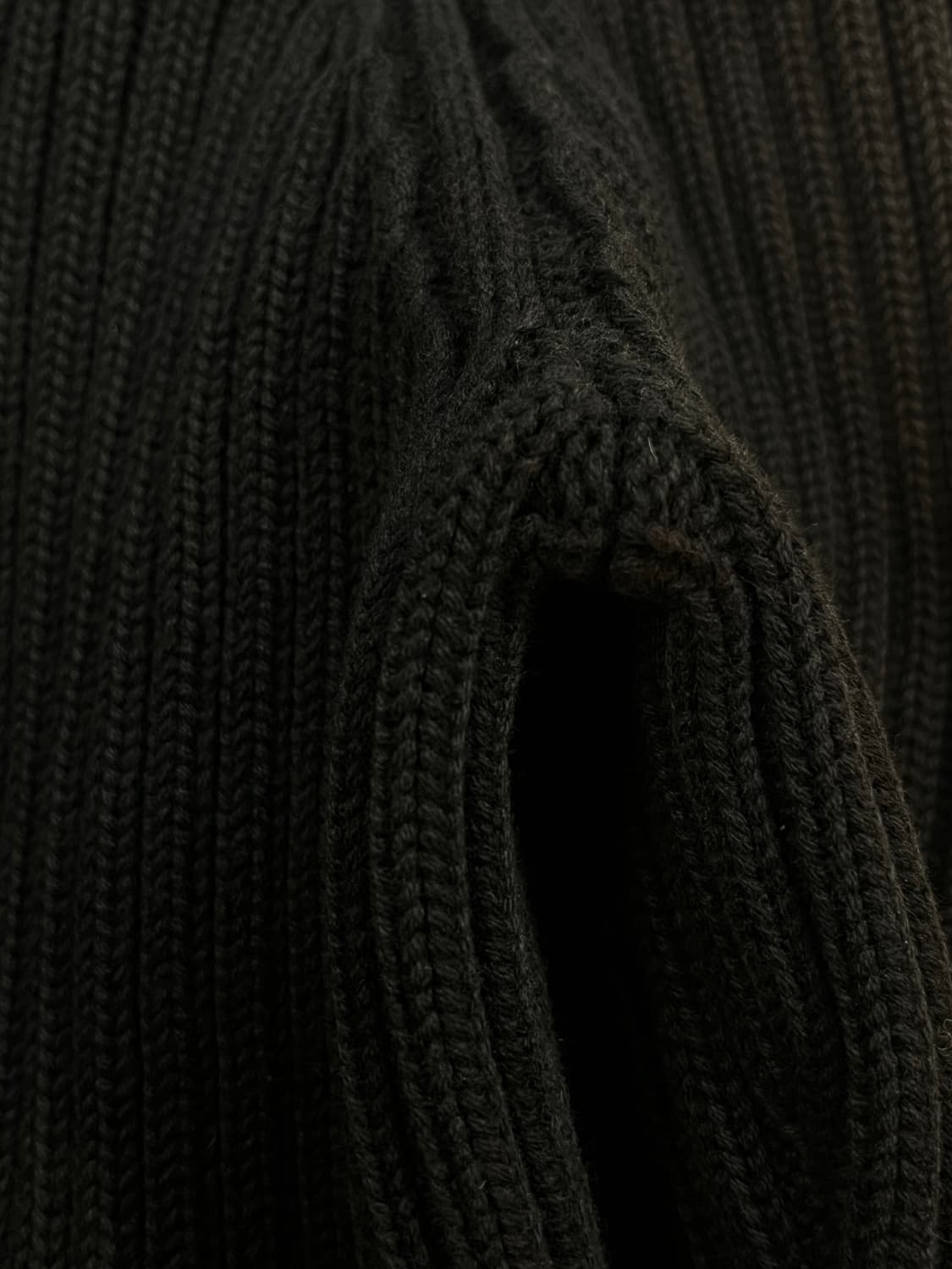 랄프로렌 니트 집업 블랙 XS #csz2956 상품이미지9