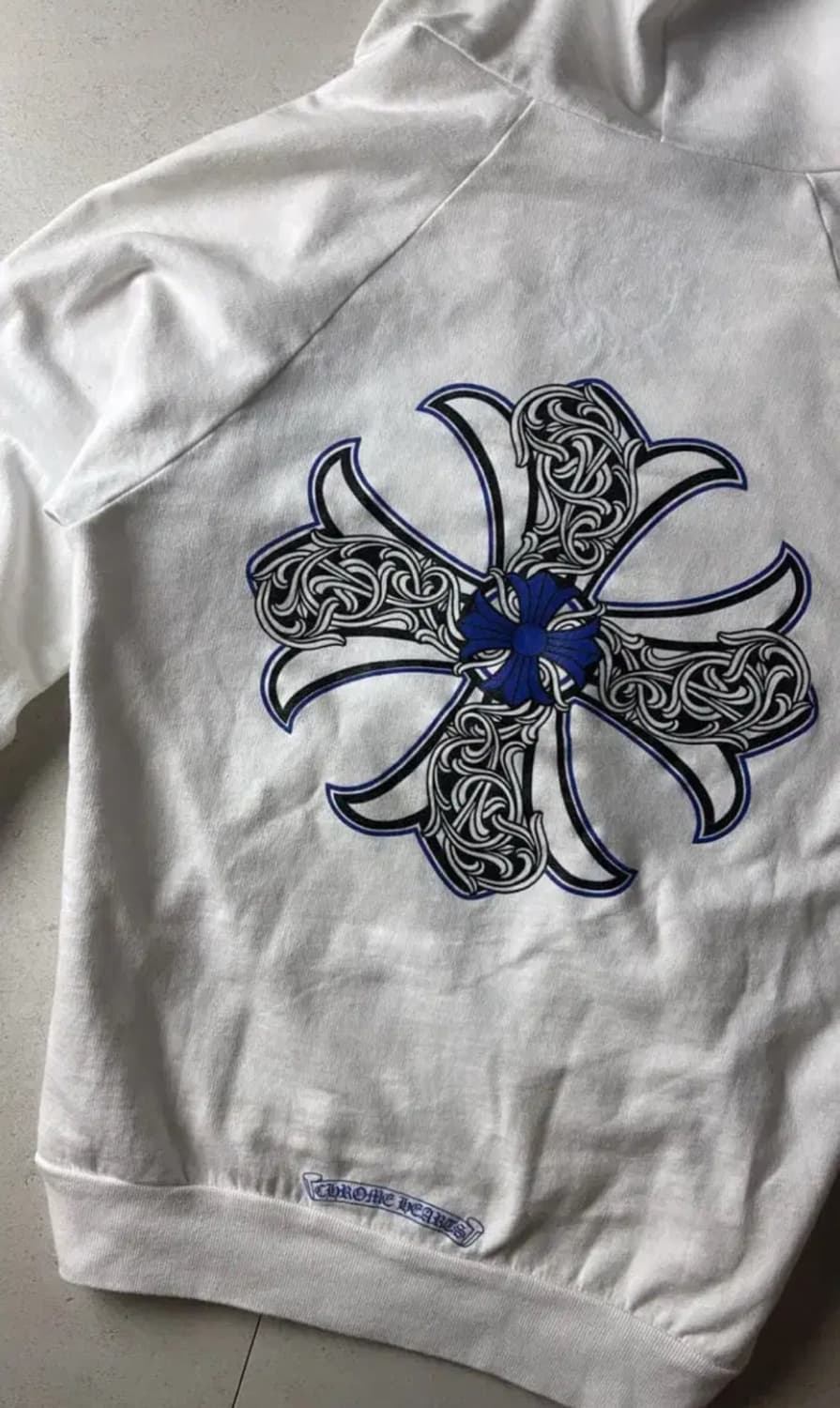 (구매글) 크롬하츠 홀스슈 크로스 화이트 후드집업 구매합니다 상품이미지1