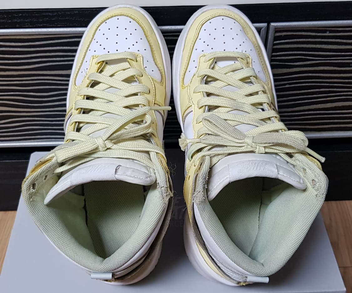 nike 나이키 덩크 하이업 레몬 (시트론 틴트) dh3718-105 상품이미지7