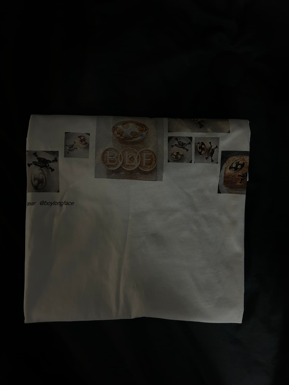 [2]산산기어 blf bread t-shirt white 반팔 상품이미지5