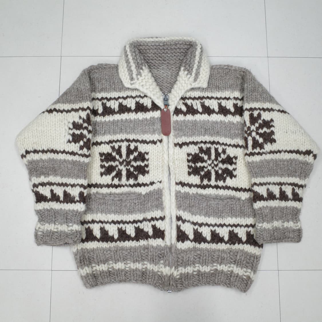 캐나디안 스웨터 컴퍼니 울 코위찬 MADE IN CANADA  상품이미지1