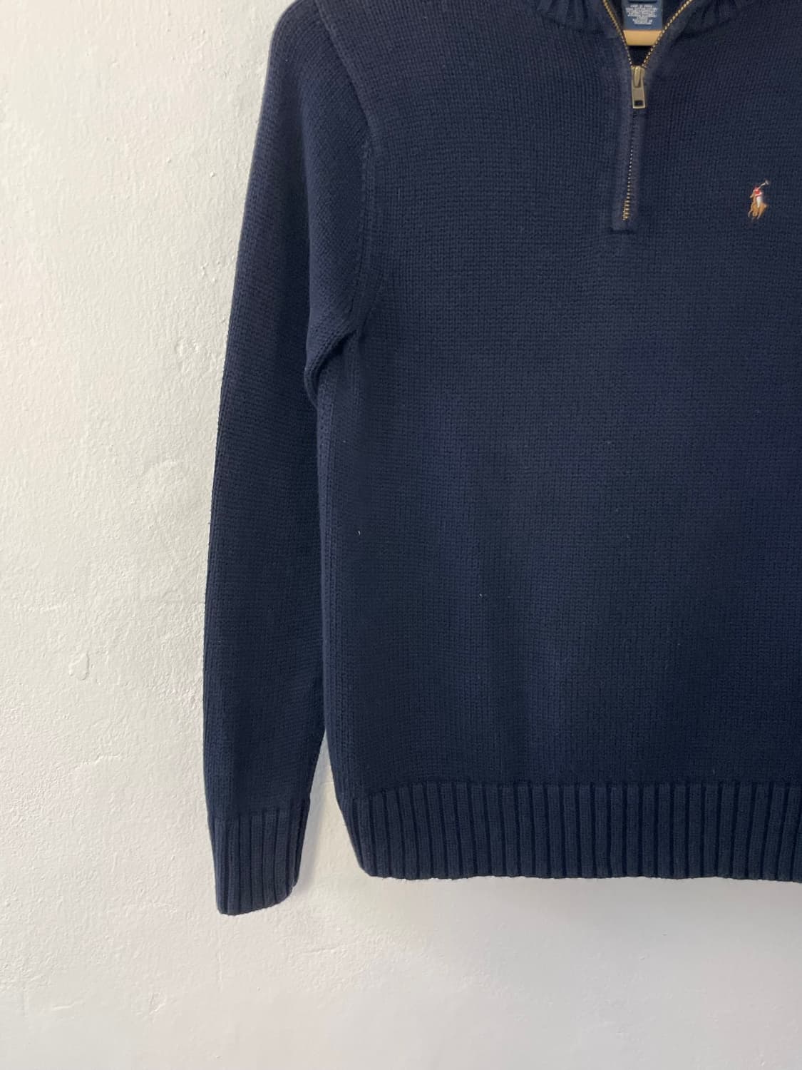 폴로 반집업 니트  상품이미지3