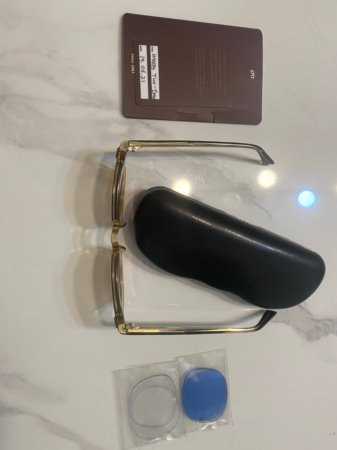 백산안경 윕스투톤 판매합니다. 상품이미지1