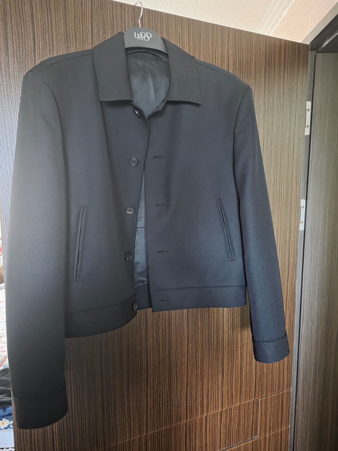 엘무드 마르코스 울 트러커 자켓 46 블랙 상품이미지2