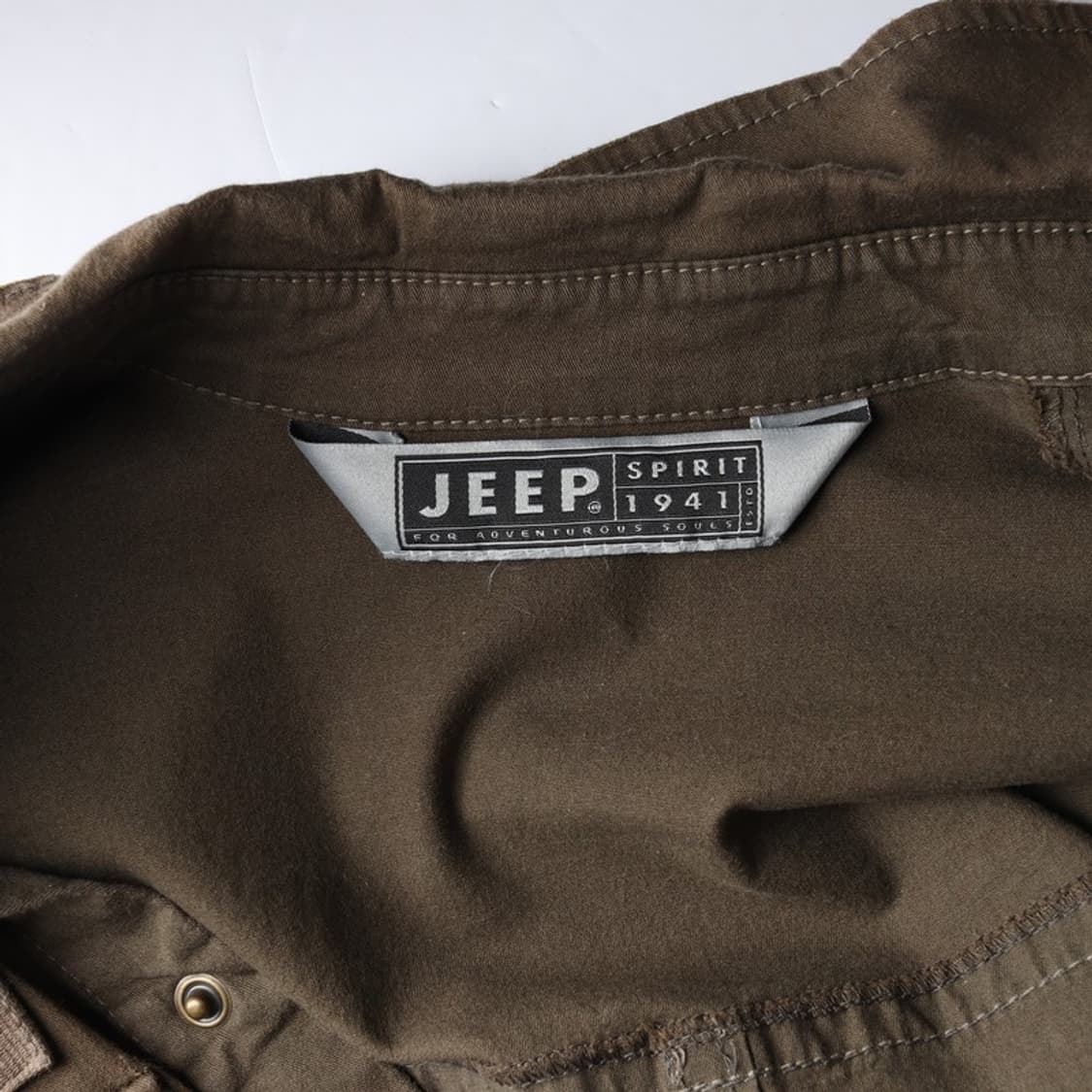 JEEP SPIRIT 빈티지 워크웨어 점프수트 카키 F 상품이미지7