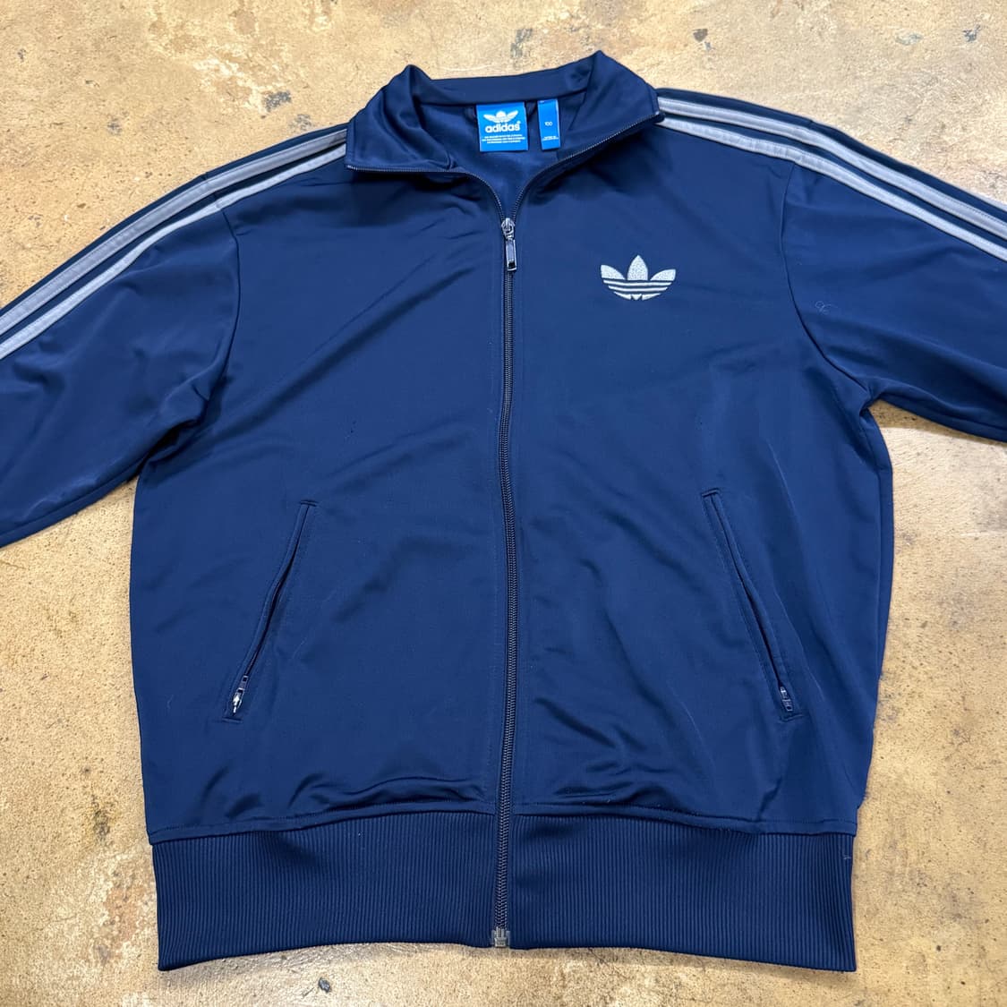 아디다스 구파이어버드 네이비 그레이 트랙탑 져지 상품이미지3