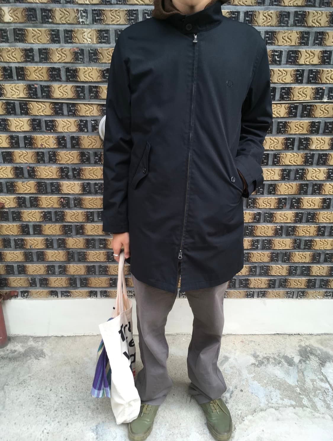 프레드페리 레인 코트 (4번째사진설명) 상품이미지1