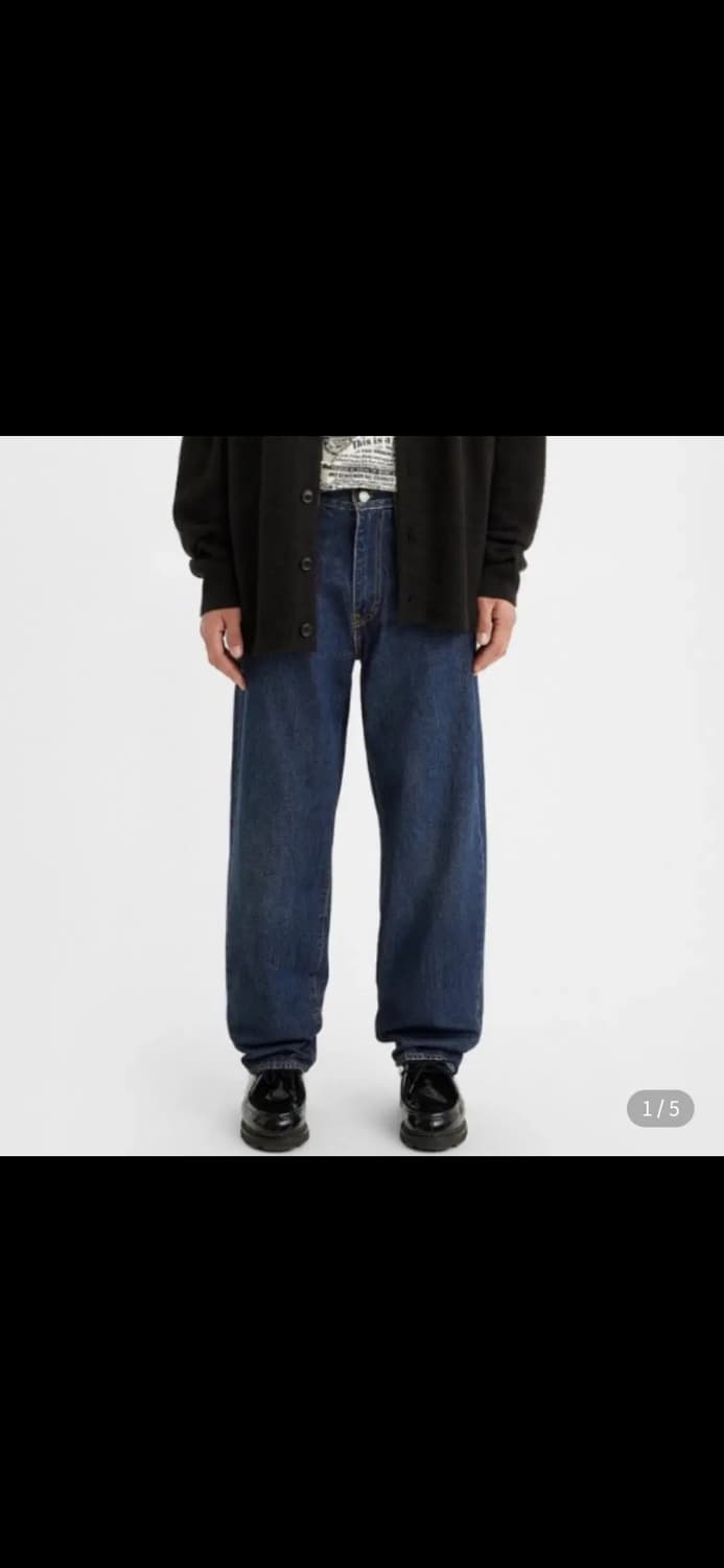 리바이스 568 루즈 스트레이트 핏 스테이루즈 진 청바지 상품이미지1